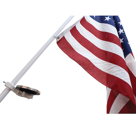 Global Flags Unlimited Solar Flagpole LED Deluxe 210573